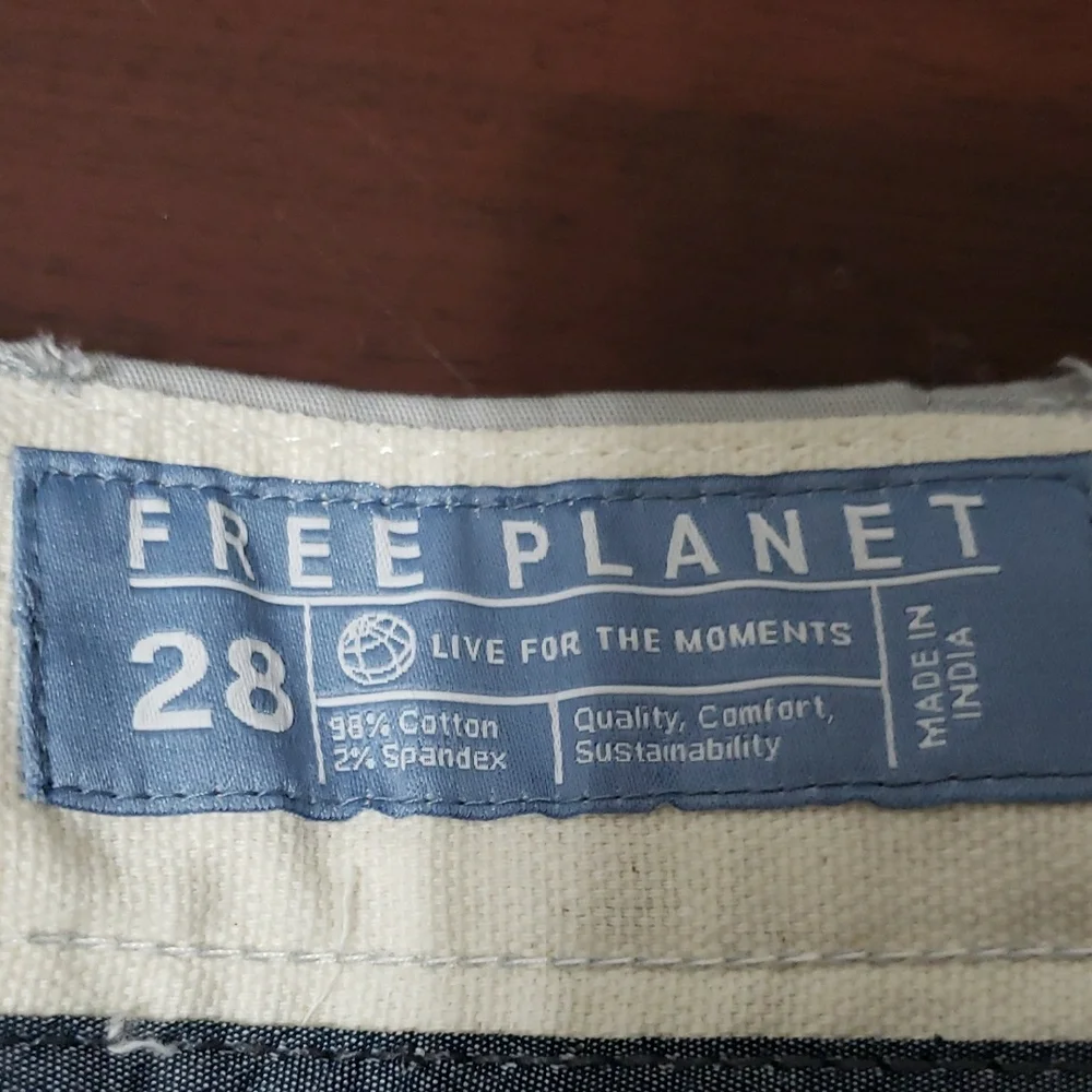 Free‎ Planet Light Gray Men's Flat Front Shorts